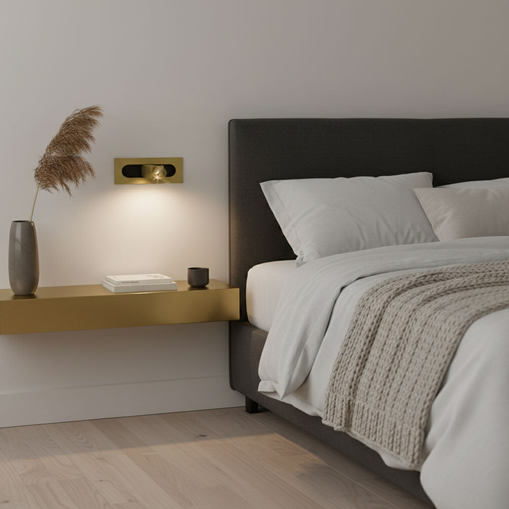 Solveinda | Linear Pop Out Adjustable Bedside Reading Wall Light