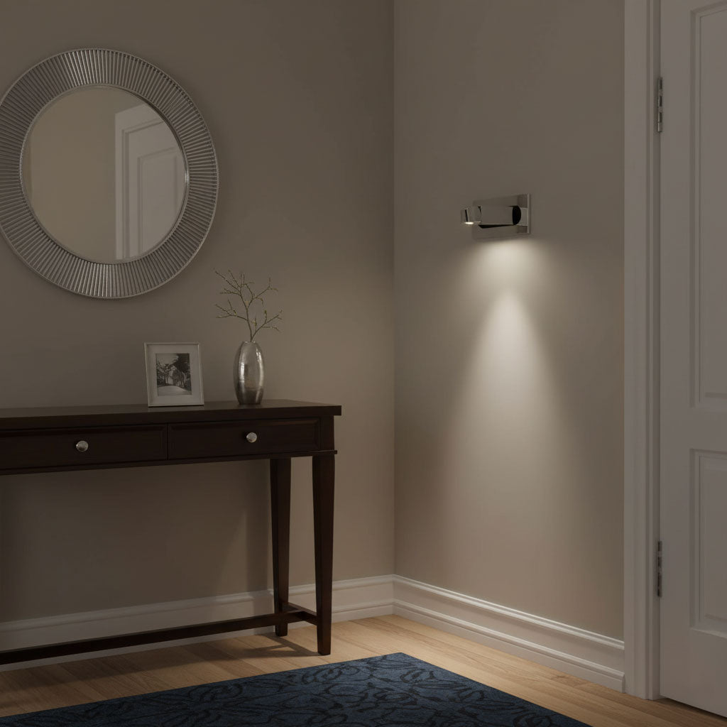 Solveinda | Linear Pop Out Adjustable Bedside Reading Wall Light