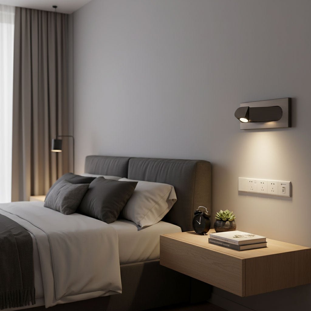 Solveinda | Linear Pop Out Adjustable Bedside Reading Wall Light