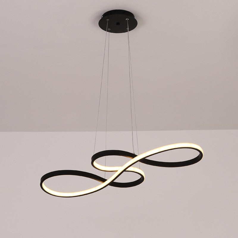 lvande | Linear Musical Note Wave Pendant Light
