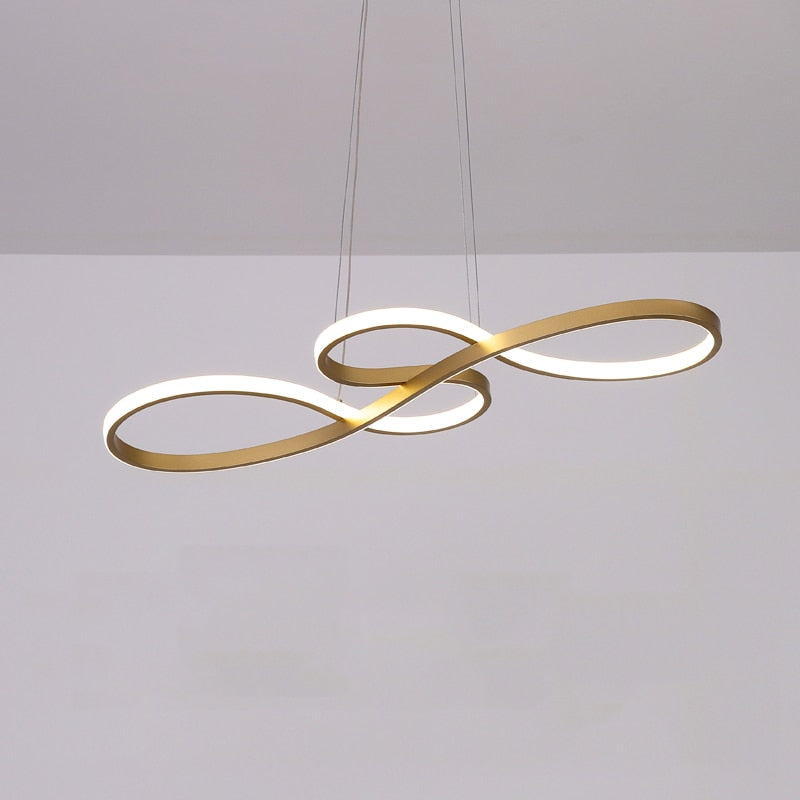 lvande | Linear Musical Note Wave Pendant Light