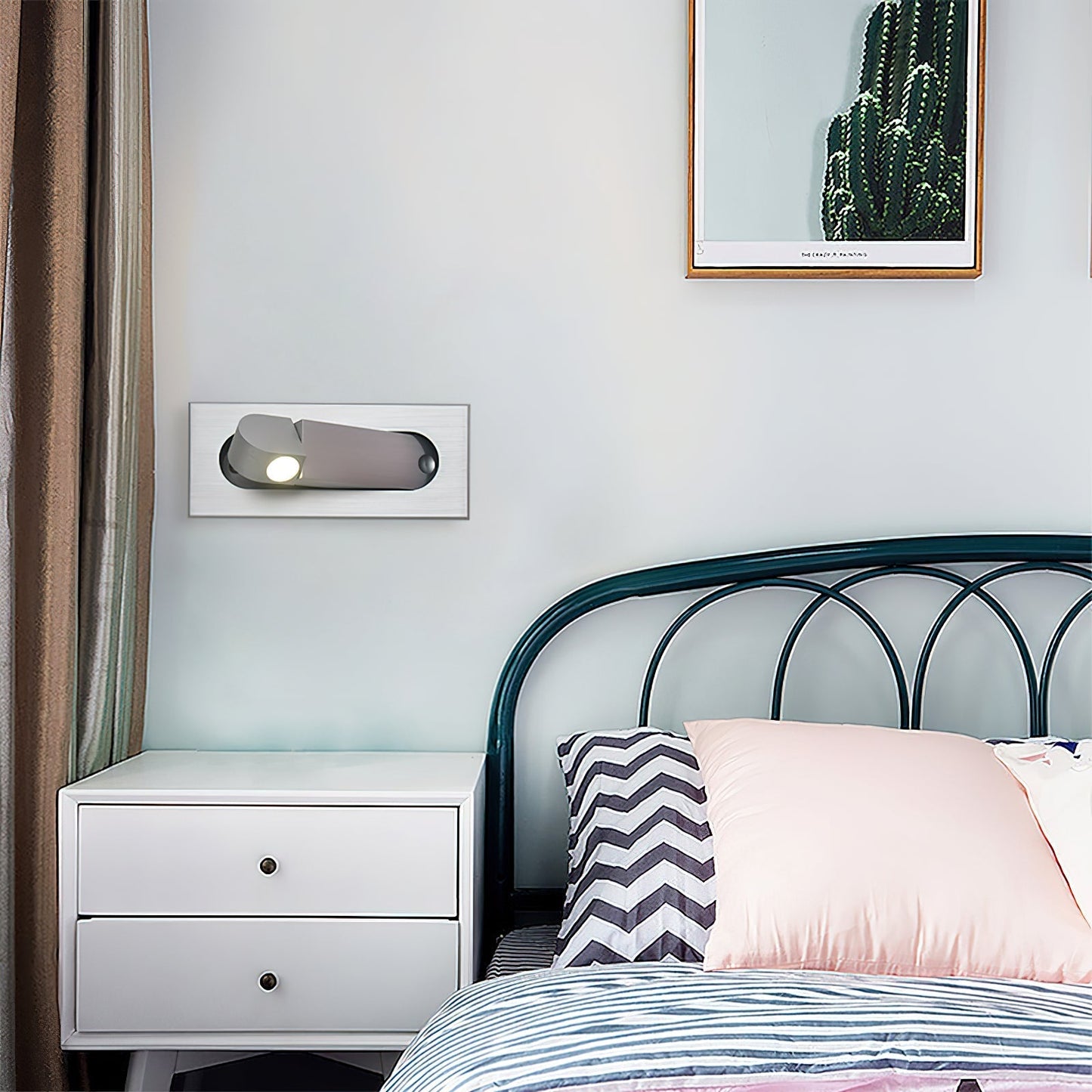 Solveinda | Linear Pop Out Adjustable Bedside Reading Wall Light