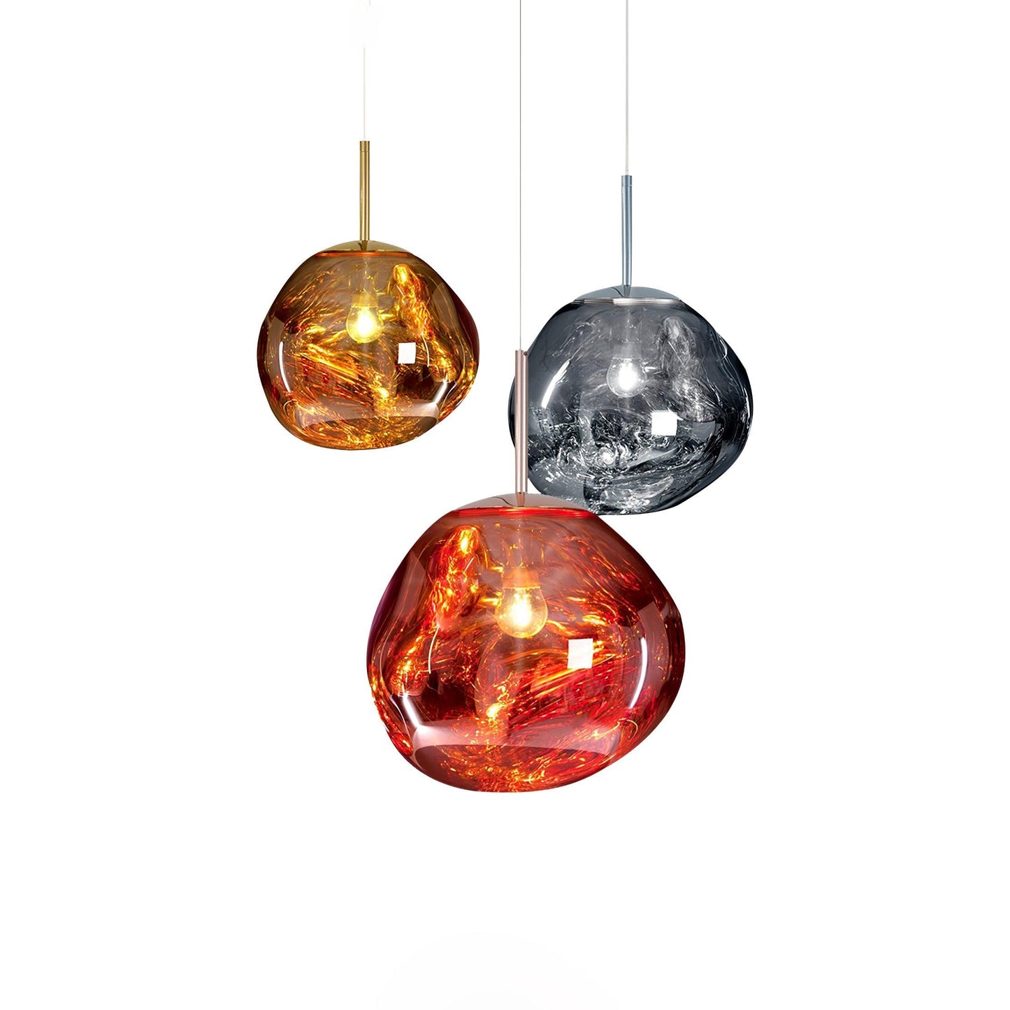 Kryntoch | Sculptural Fluidic Wave Ambient Drop Pendant Light