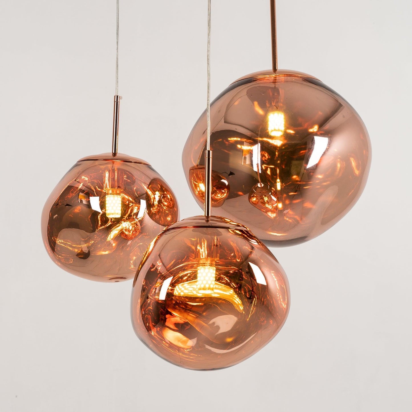 Kryntoch | Sculptural Fluidic Wave Ambient Drop Pendant Light