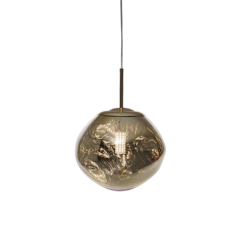 Kryntoch | Sculptural Fluidic Wave Ambient Drop Pendant Light