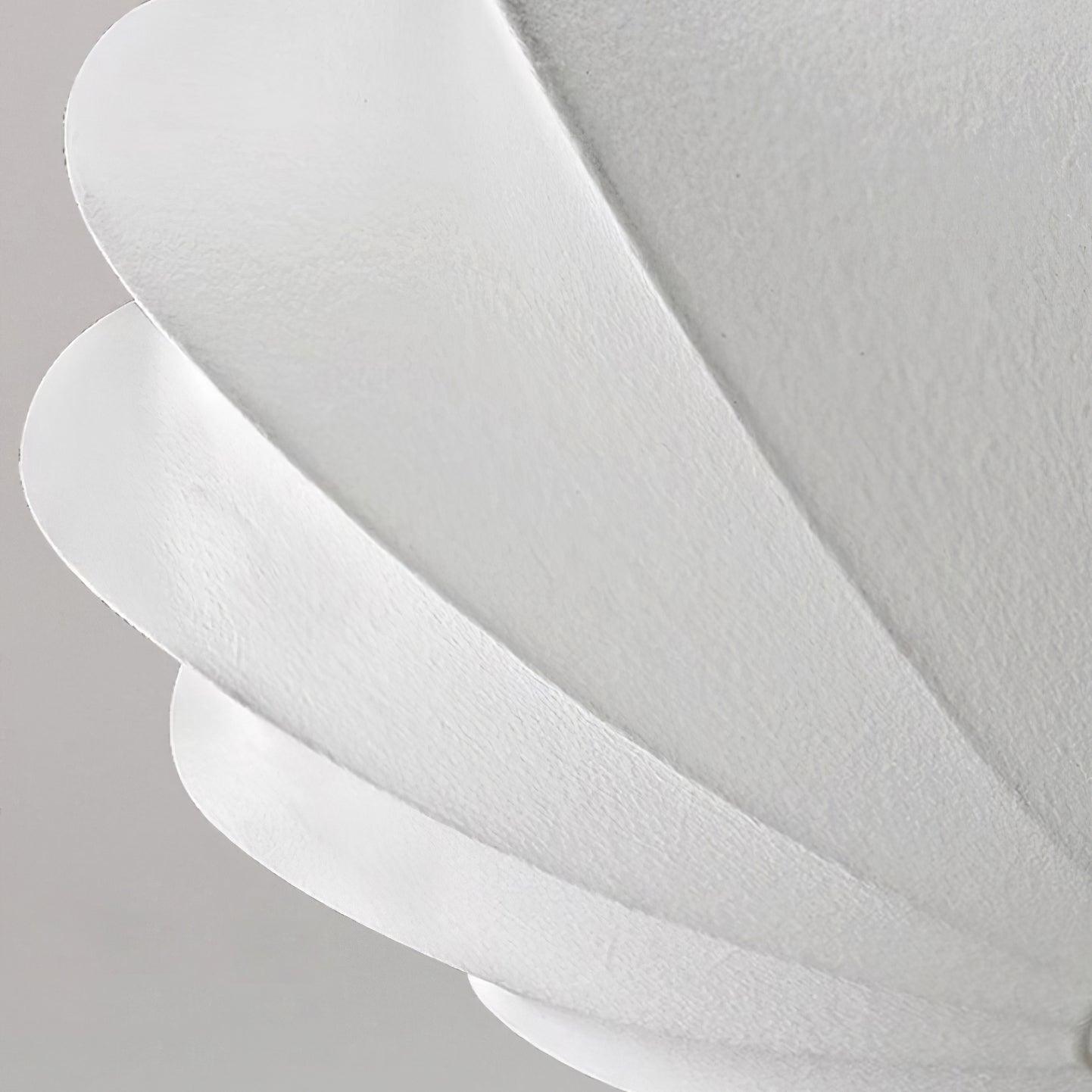 Korisand | Mid-Century Geometric Sculptural Silk Mesh Ceiling Light
