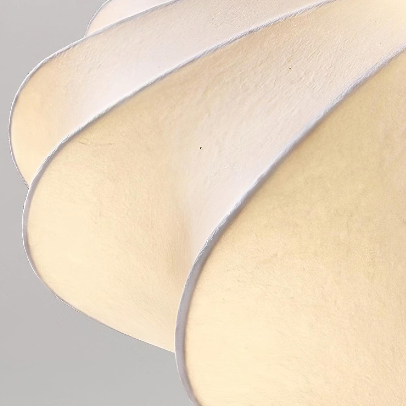 Korisand | Mid-Century Geometric Sculptural Silk Mesh Ceiling Light