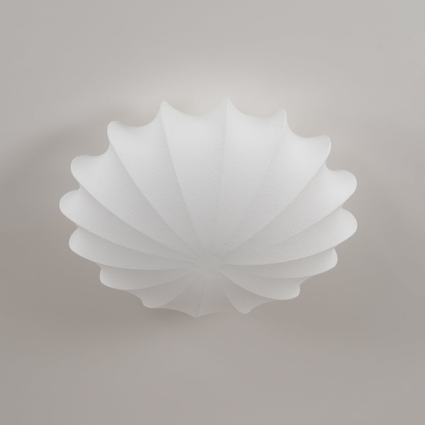 Korisand | Mid-Century Geometric Sculptural Silk Mesh Ceiling Light