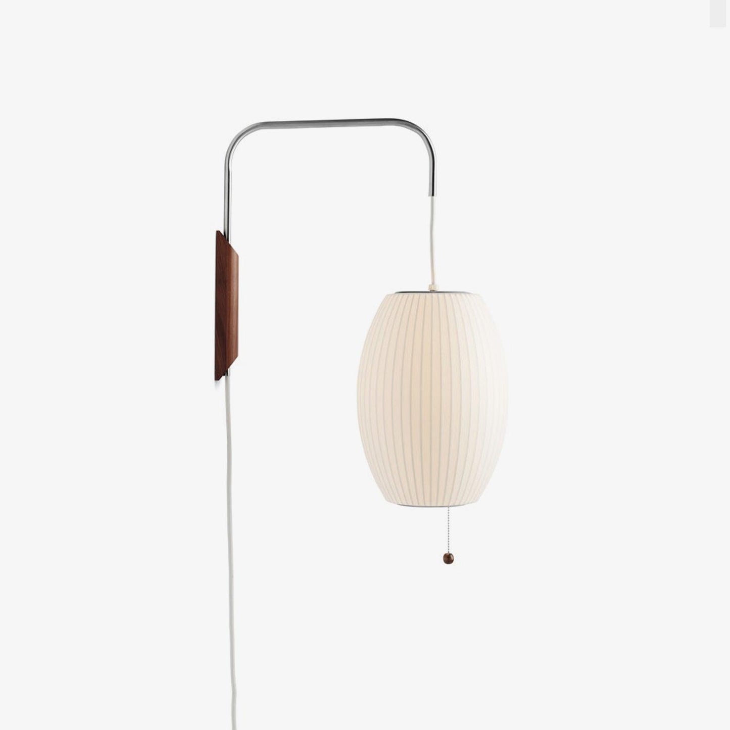 Kyntaroc | Retro Ribbed Silhouette Floating Globe Wall Light