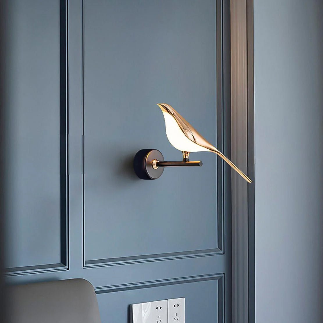 Maridore | Sculptural Bird Form Adjustable Sconce Wall Light