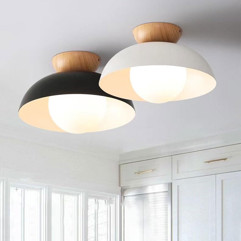 Lumiya | Modern Nordic Metal Dome Ceiling Light