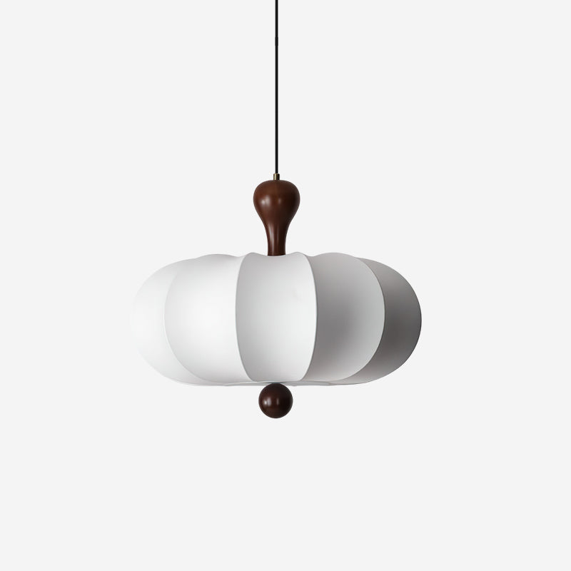 Elvalla | Sculpted Jovian Silk Fabric Pendant Light