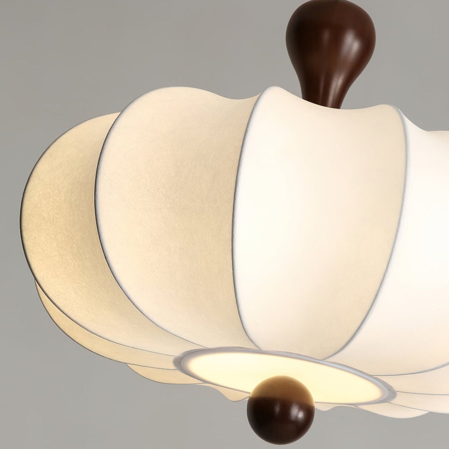 Elvalla | Sculpted Jovian Silk Fabric Pendant Light