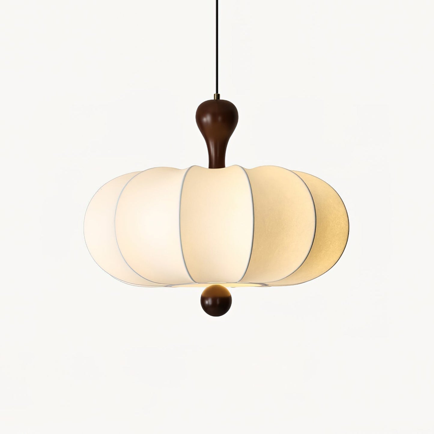 Elvalla | Sculpted Jovian Silk Fabric Pendant Light