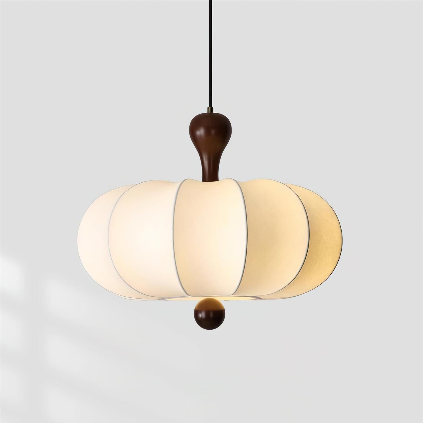 Elvalla | Sculpted Jovian Silk Fabric Pendant Light