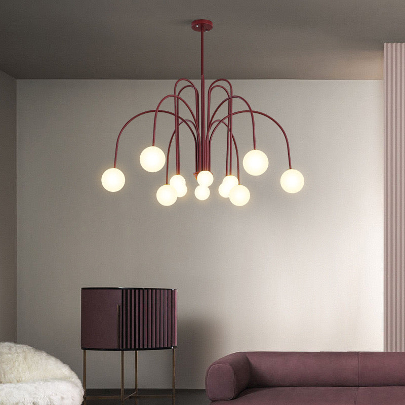 Elvandar | Minimalist Multi Sphere Globe Cluster Pendant Light