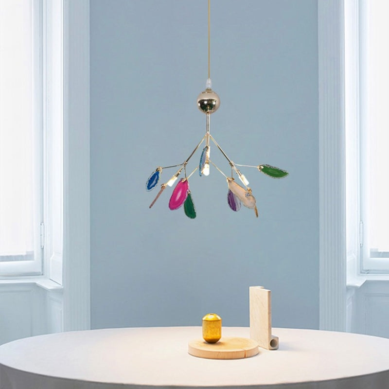 Vivida | Creative Artistic Colorful Branching Sputnik Chandelier