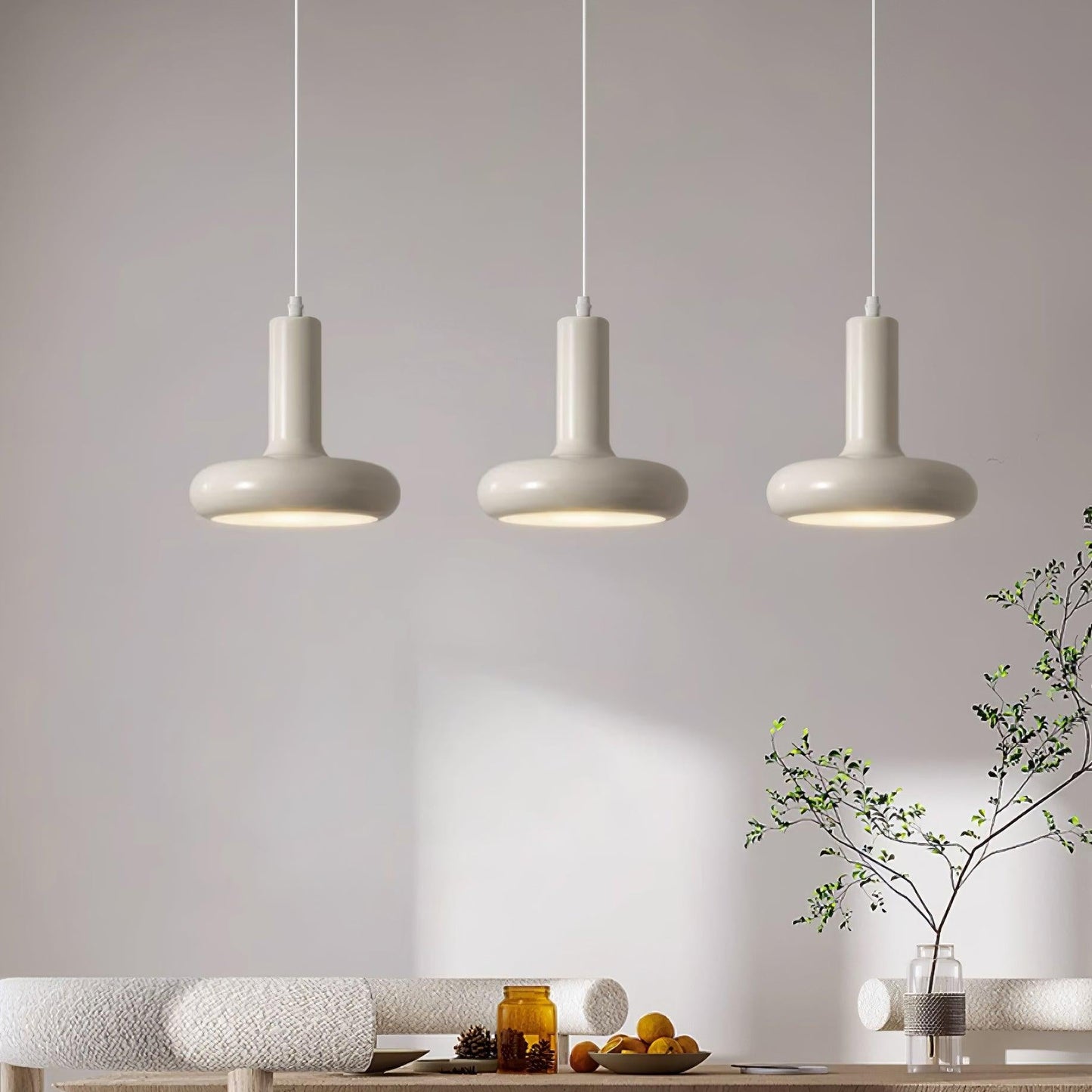 Sythos | Sculptural Donut Floating Geometric Pendant Light