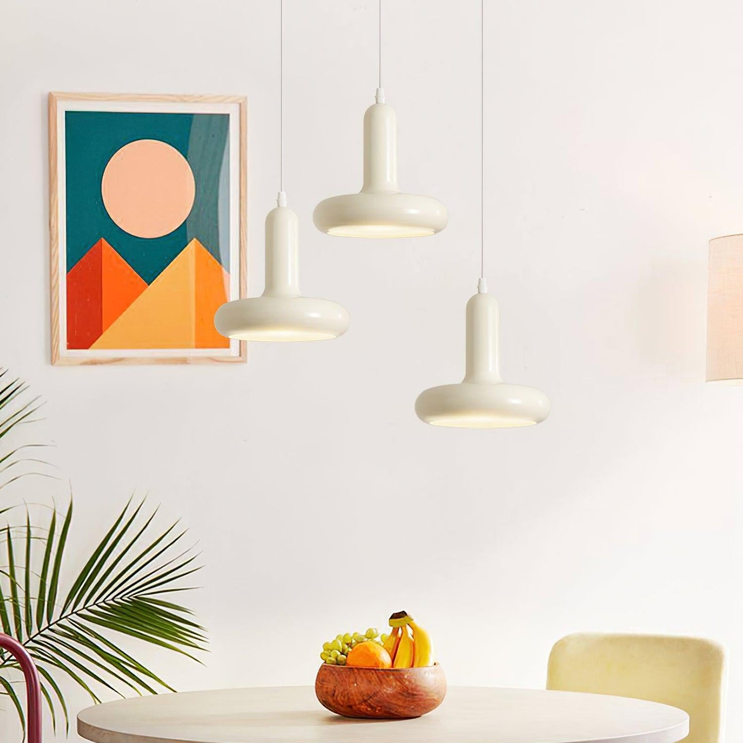 Sythos | Sculptural Donut Floating Geometric Pendant Light