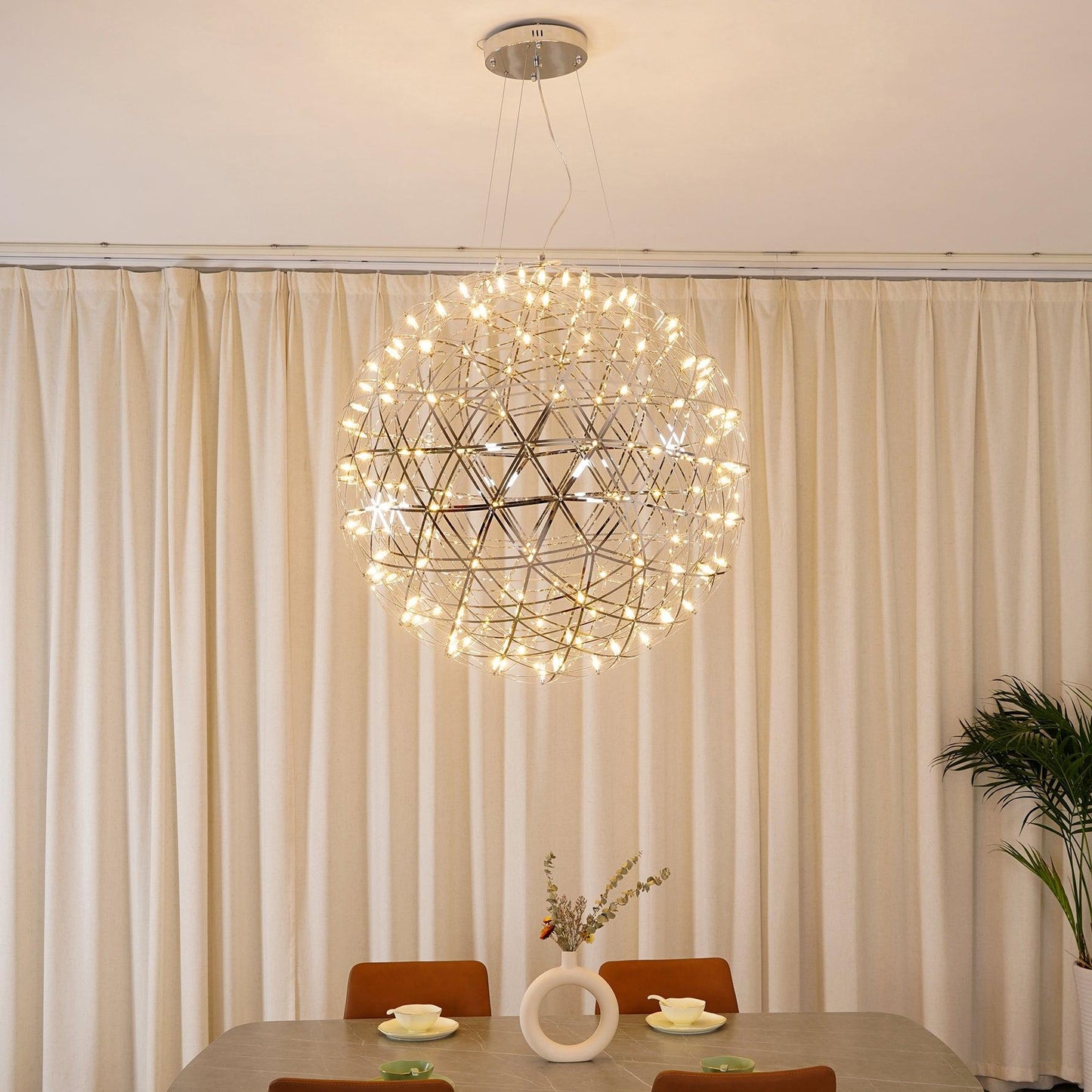 Olysian | Luxury Spherical Starburst Pendant Light