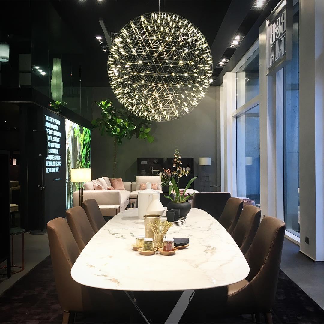 Olysian | Luxury Spherical Starburst Pendant Light