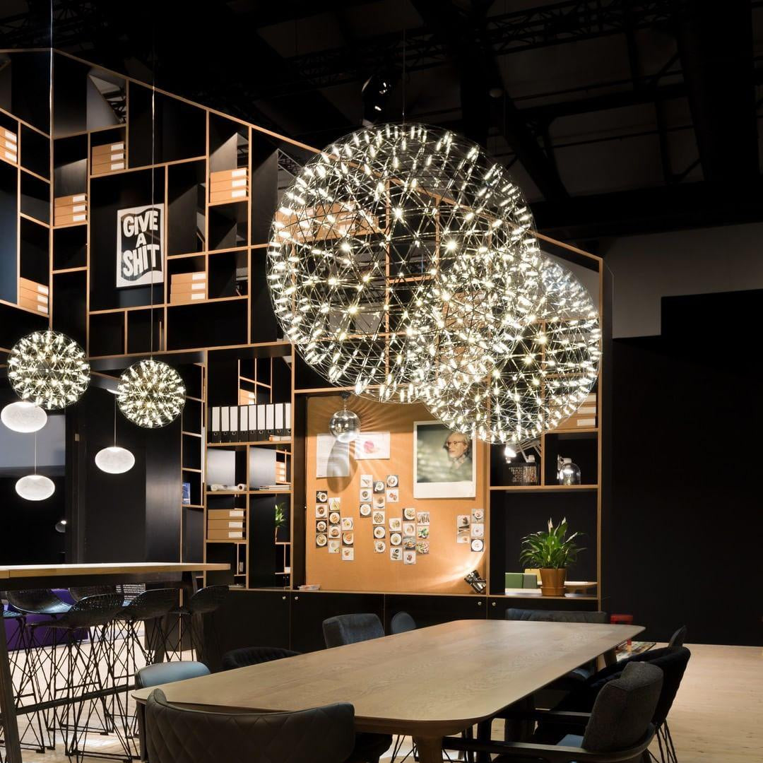 Olysian | Luxury Spherical Starburst Pendant Light