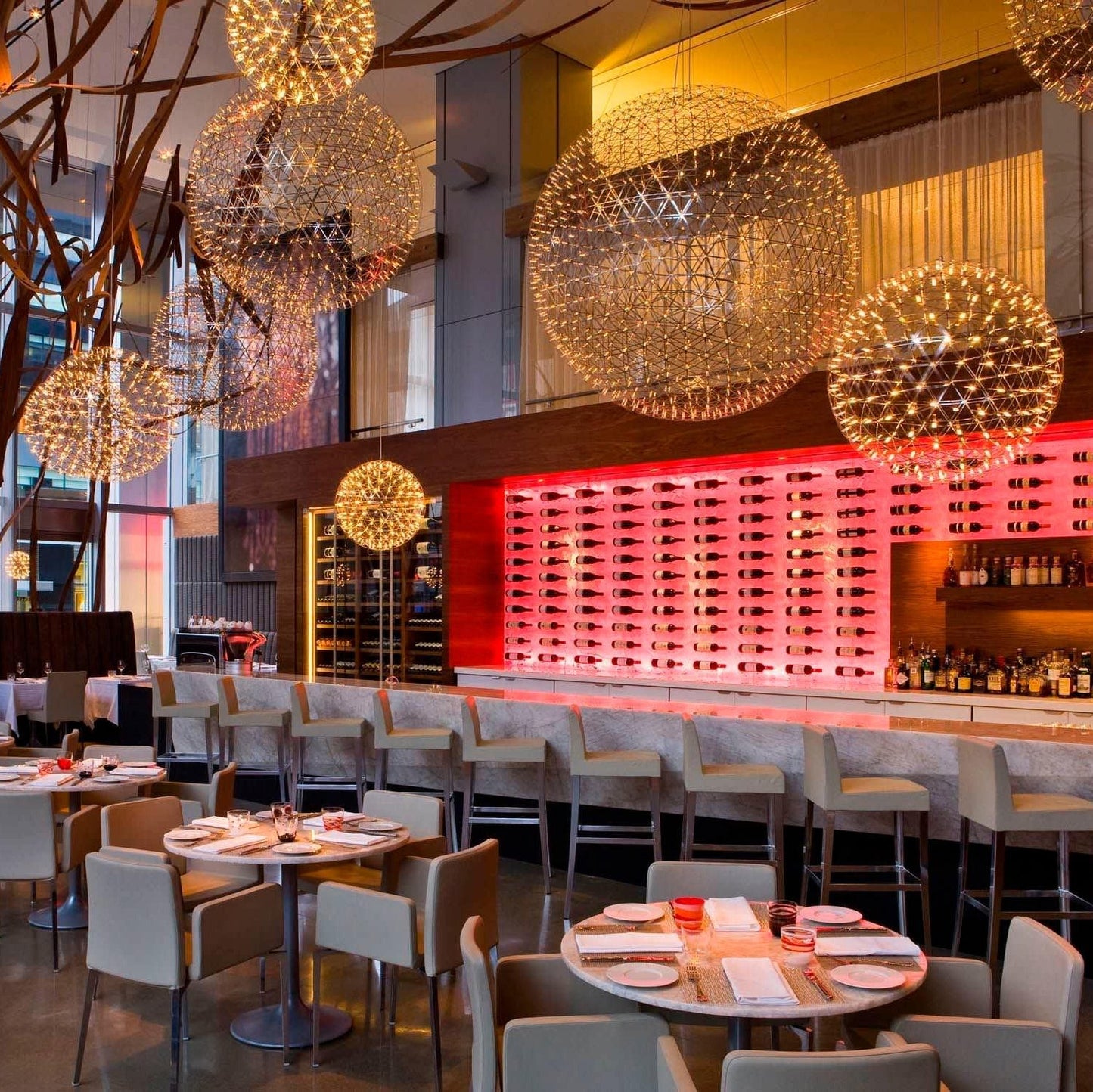 Olysian | Luxury Spherical Starburst Pendant Light