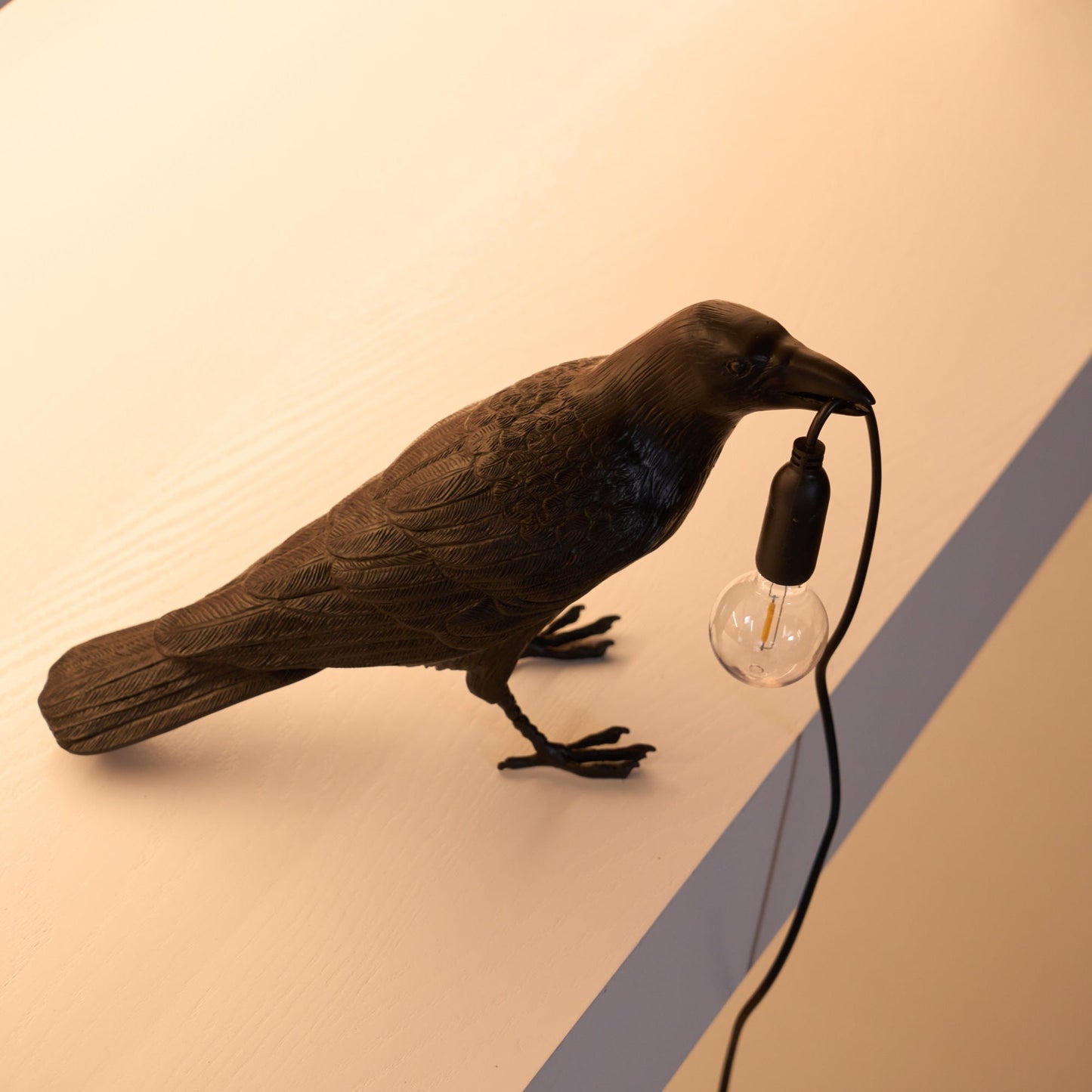 Bristhow | Gothic Sculptural Avian Raven Table Lamp