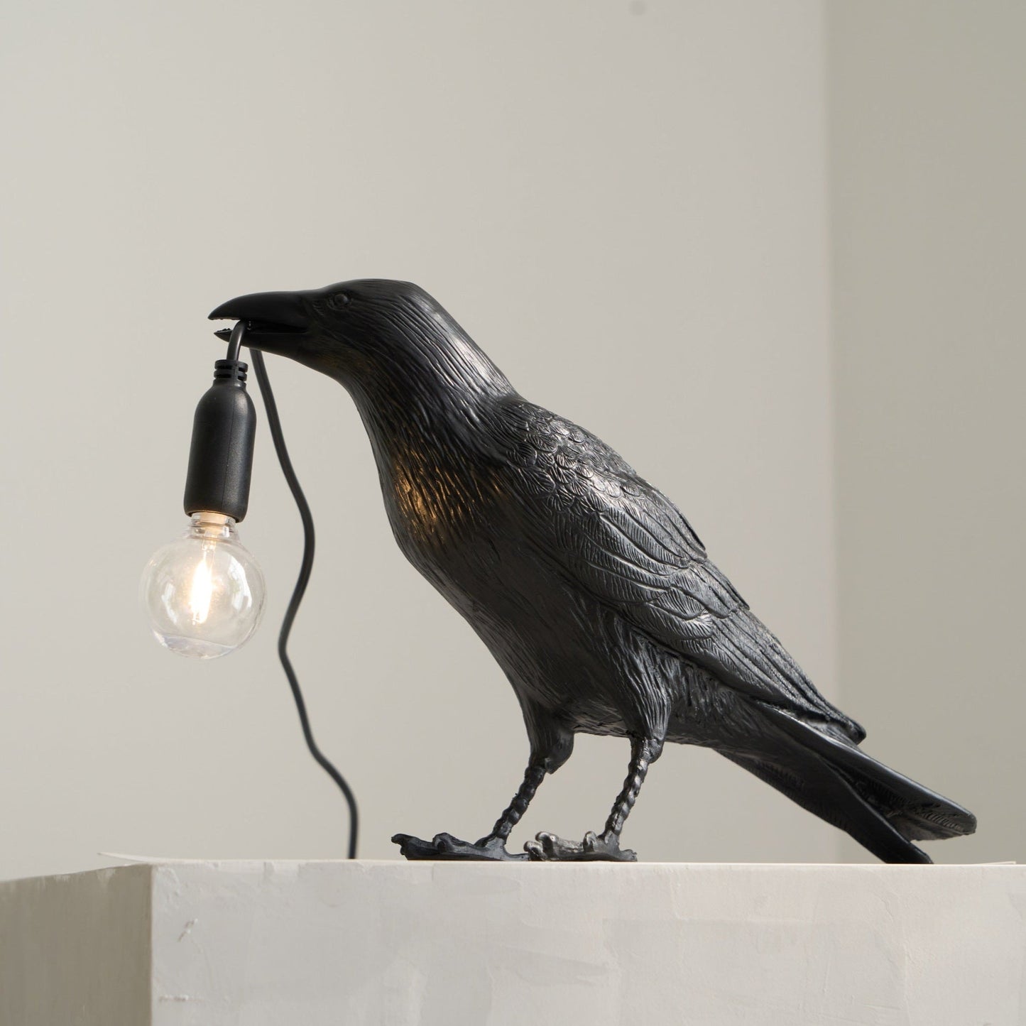 Bristhow | Gothic Sculptural Avian Raven Table Lamp