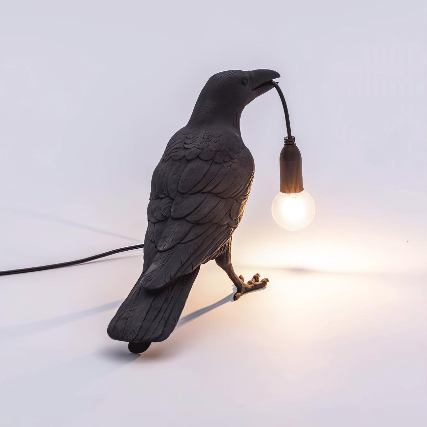 Bristhow | Gothic Sculptural Avian Raven Table Lamp