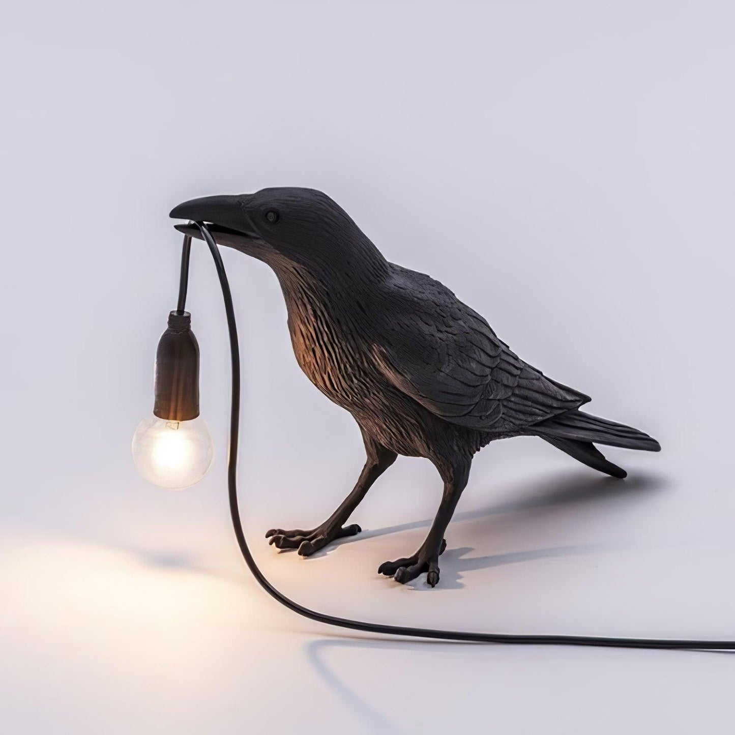 Bristhow | Gothic Sculptural Avian Raven Table Lamp