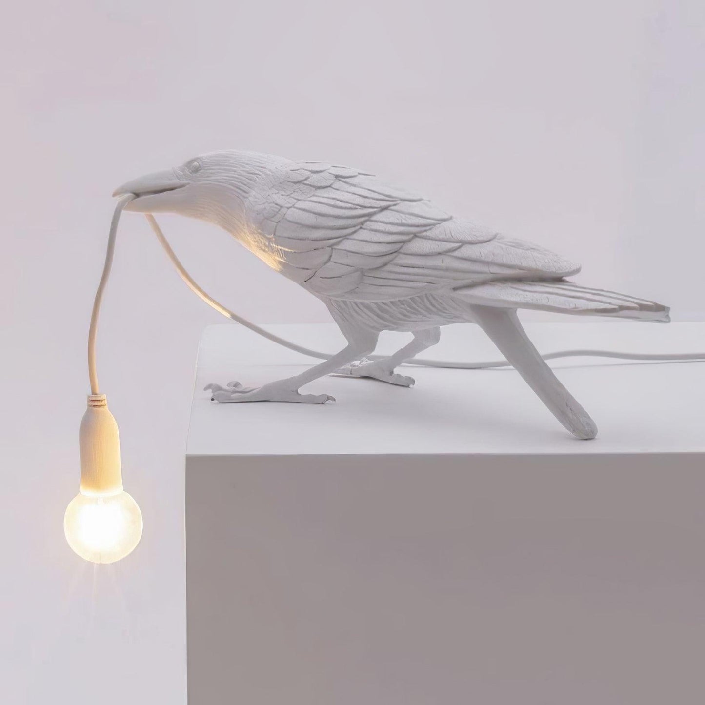 Bristhow | Gothic Sculptural Avian Raven Table Lamp