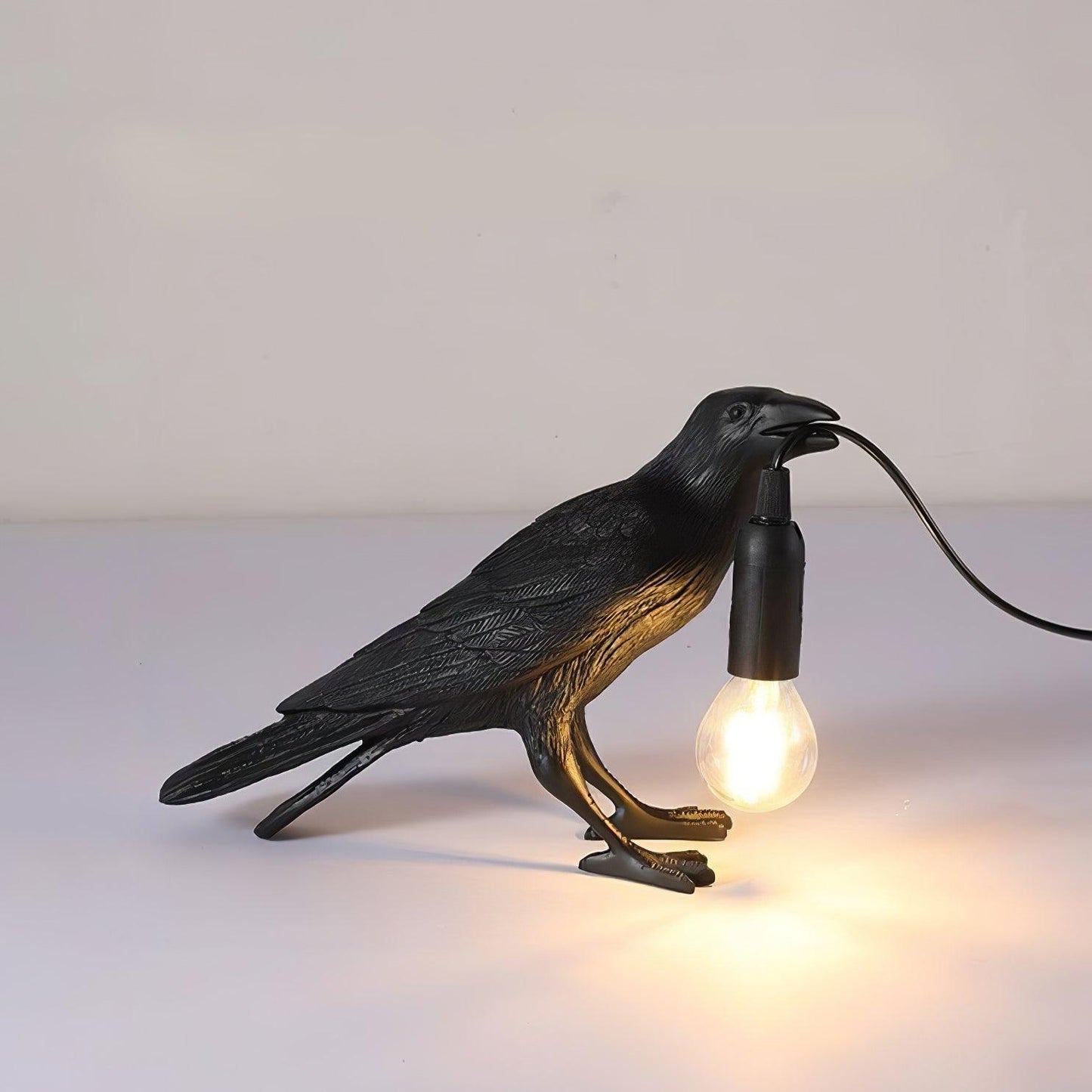 Bristhow | Gothic Sculptural Avian Raven Table Lamp