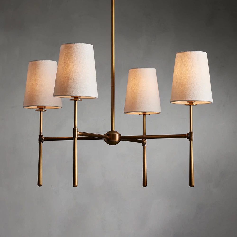 Vaale | Mid Century Tapered Torch Branching Sputnik Chandelier