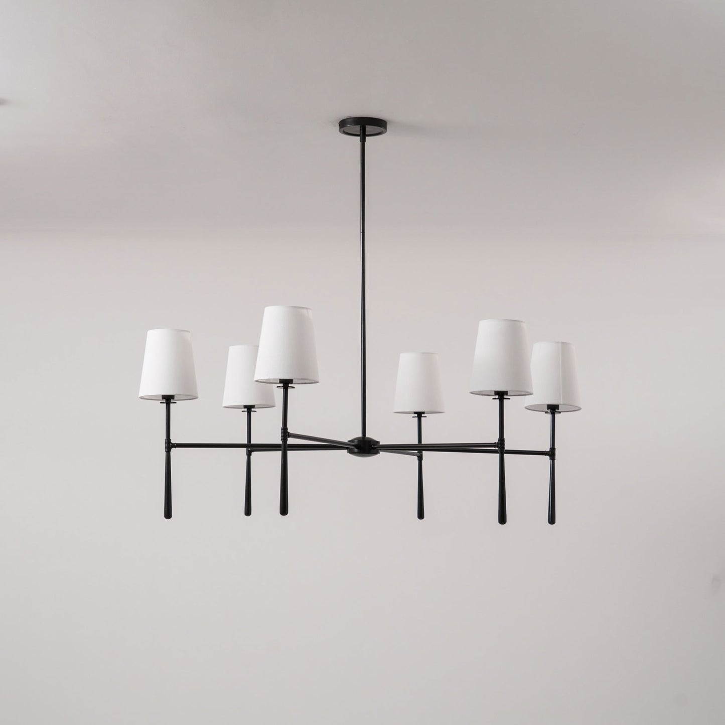 Vaale | Mid Century Tapered Torch Branching Sputnik Chandelier