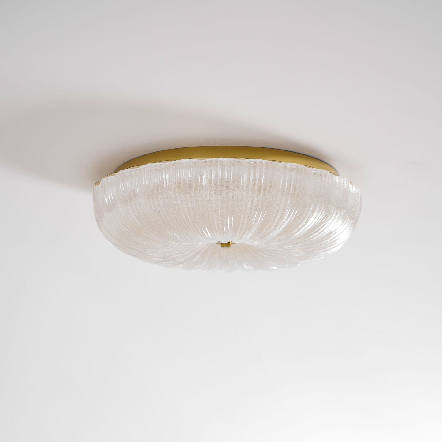 Kendrovia | Nordic Fluted Shimmer Glass Ceiling Light
