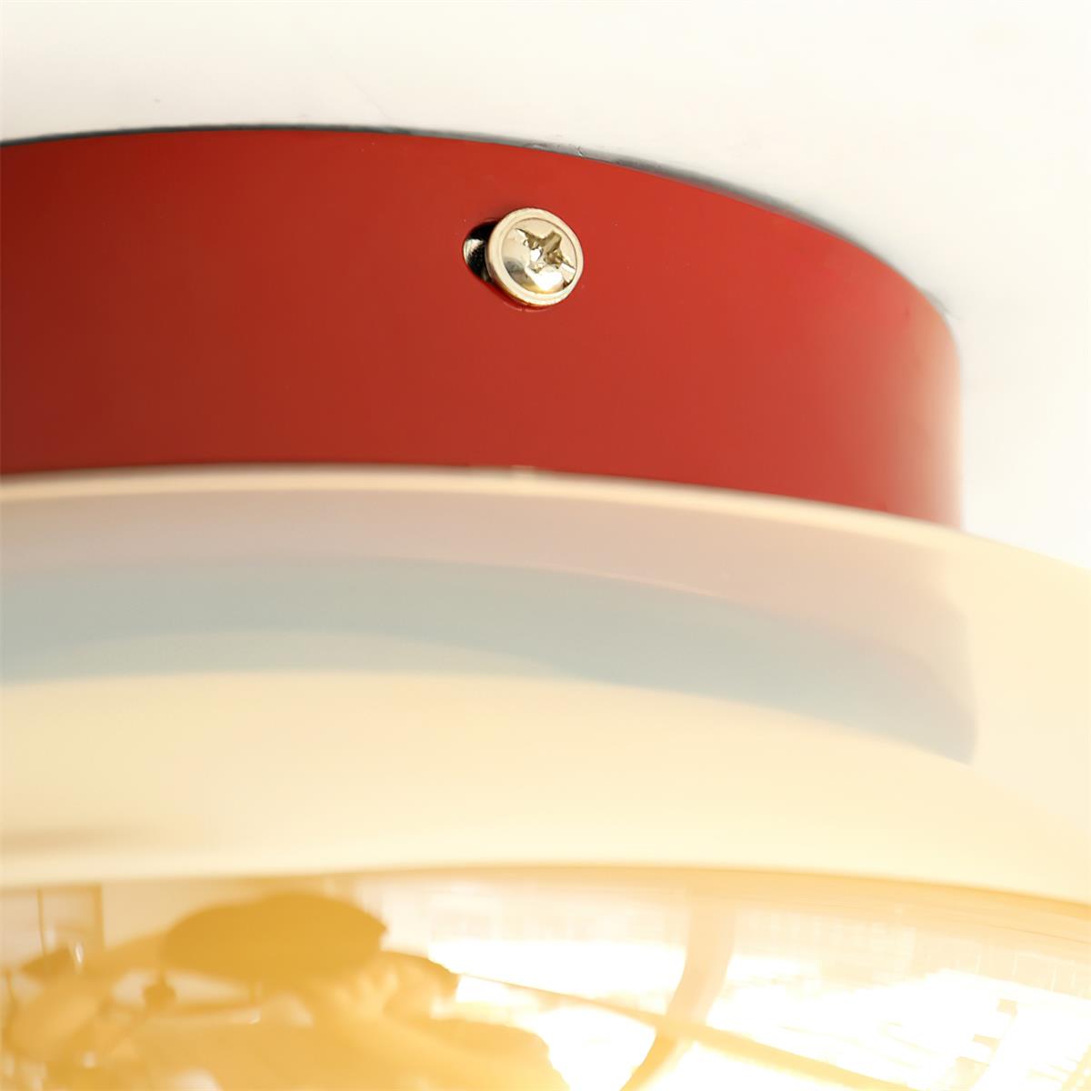 Mora | Luxe Cognac Glass Flush Mount Ceiling Light