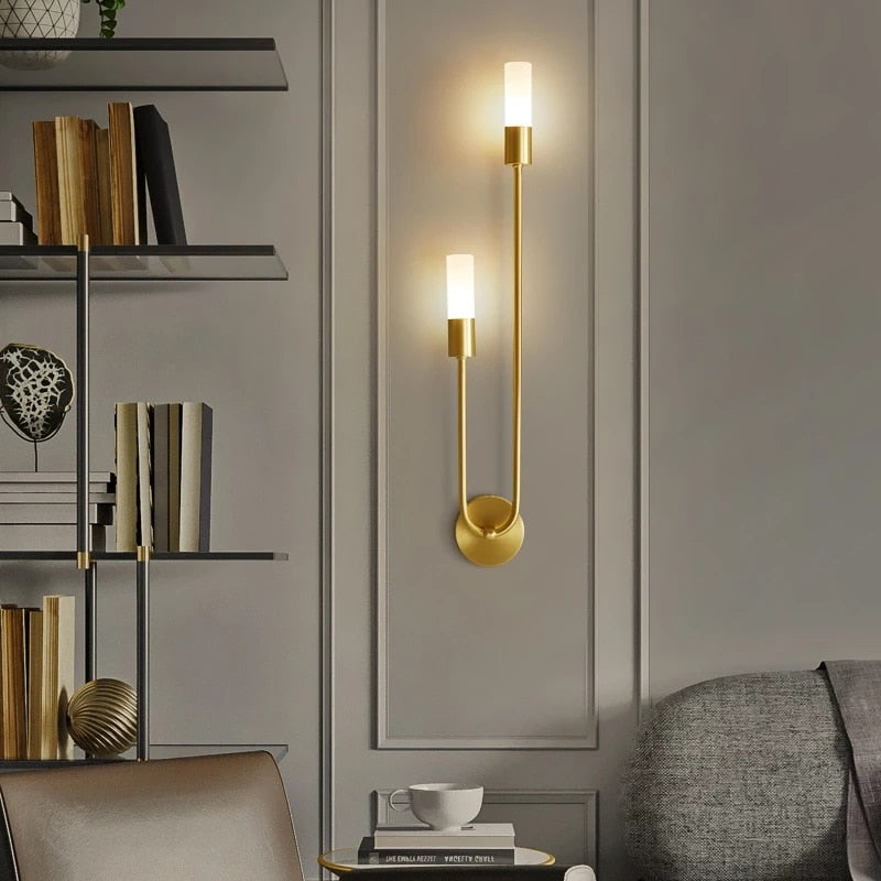 Skjordal | U-Shaped Architectural Profile Wall Light