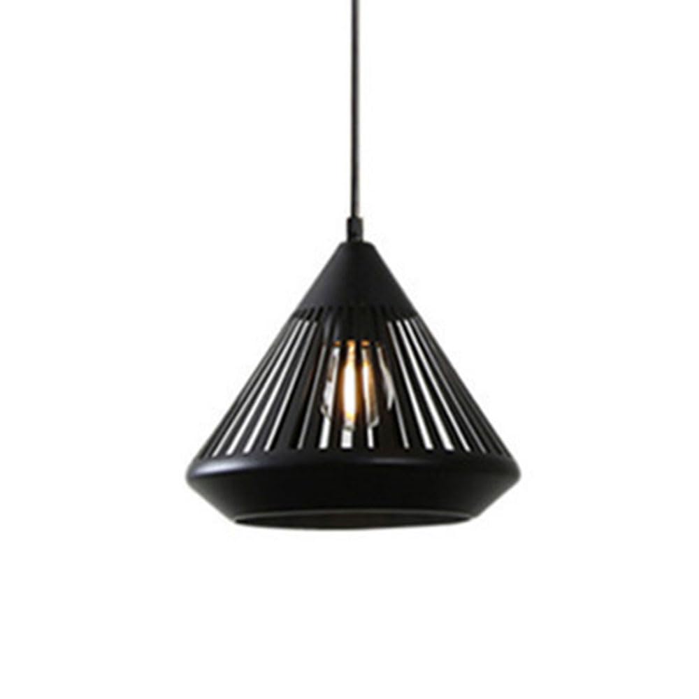 Nyvold | Minimalist Conical Ribbed Glass Metal Pendant Light