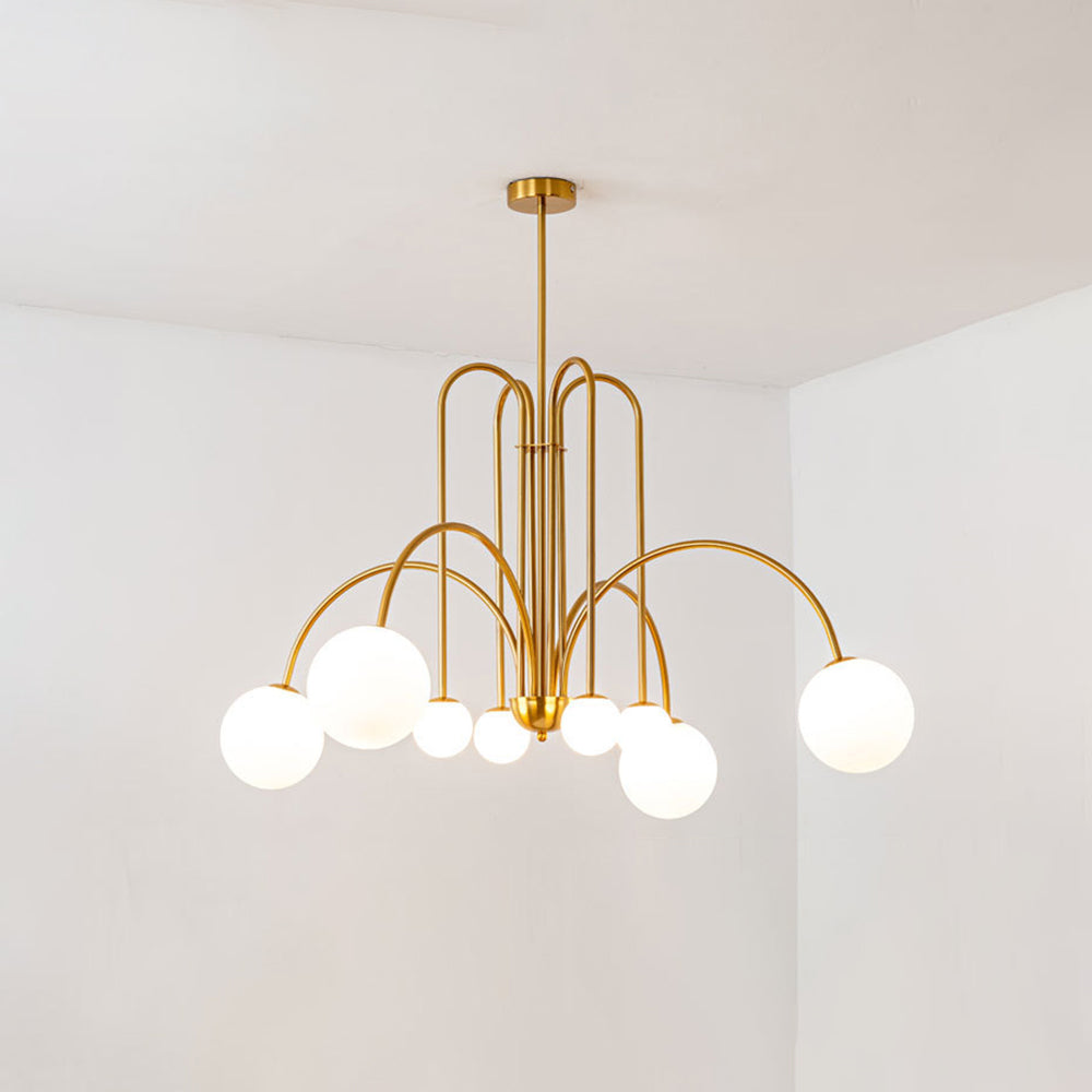 Elvandar | Minimalist Multi Sphere Globe Cluster Pendant Light