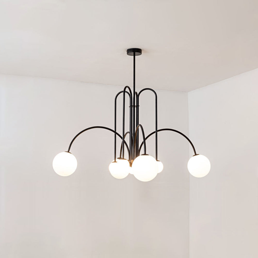 Elvandar | Minimalist Multi Sphere Globe Cluster Pendant Light