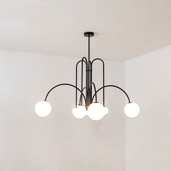 Elvandar | Minimalist Multi Sphere Globe Cluster Pendant Light