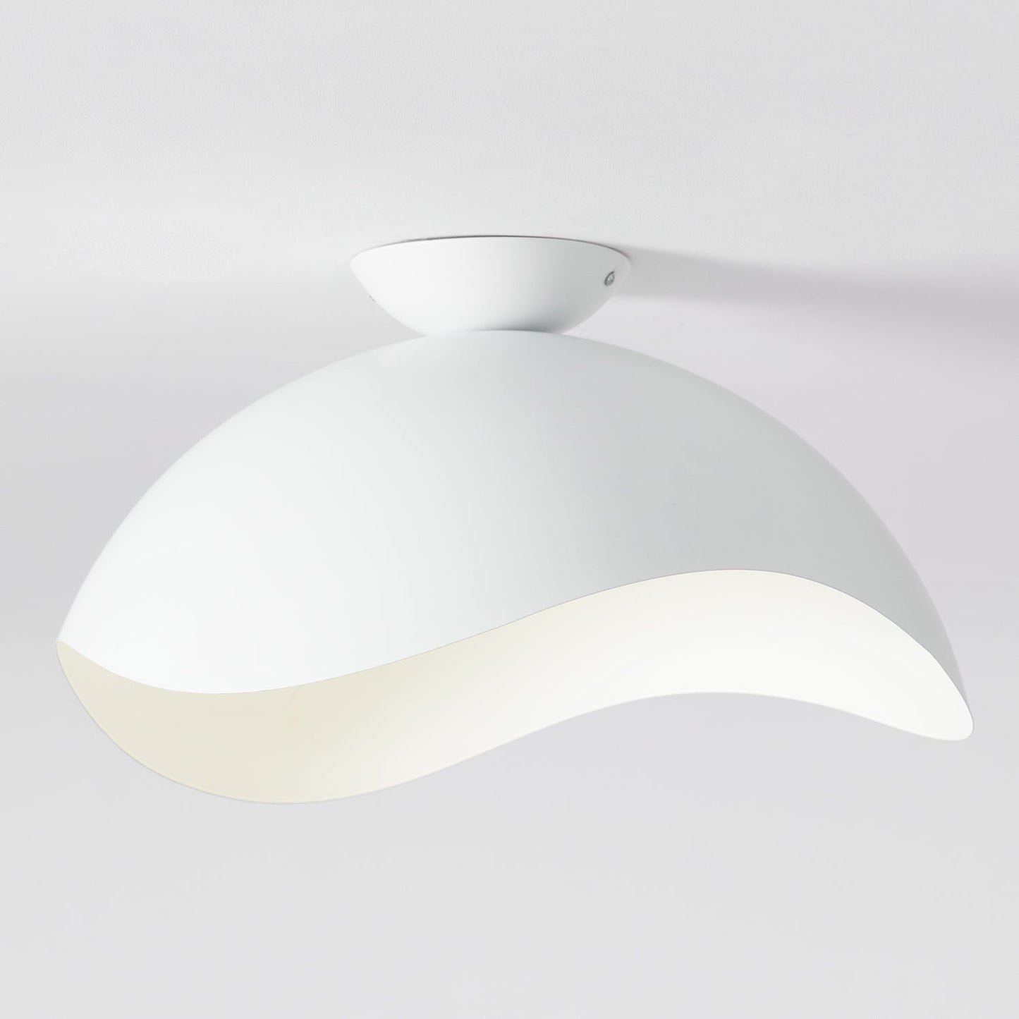 Lyraen | Nordic Wave Silhouette Integrated LED Ceiling Light