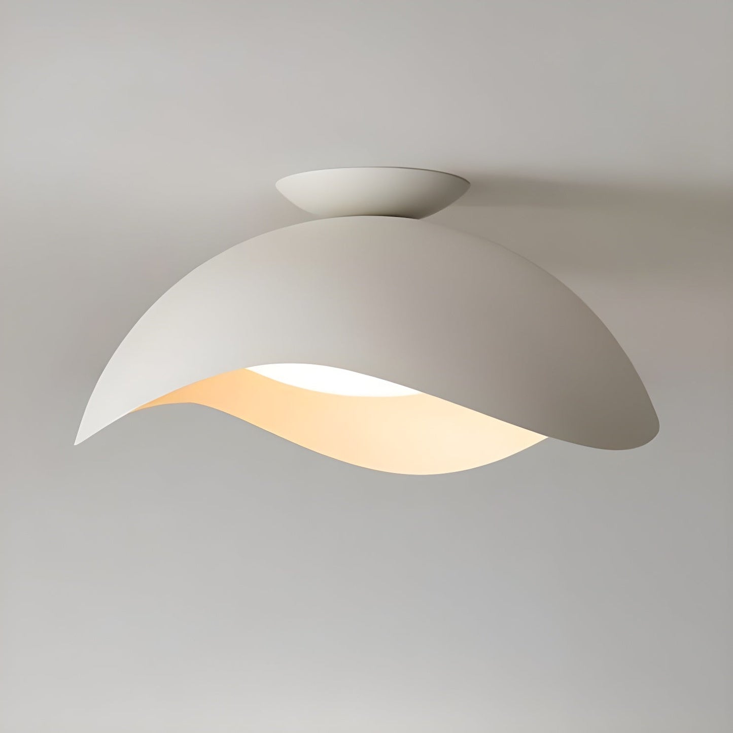 Lyraen | Nordic Wave Silhouette Integrated LED Ceiling Light