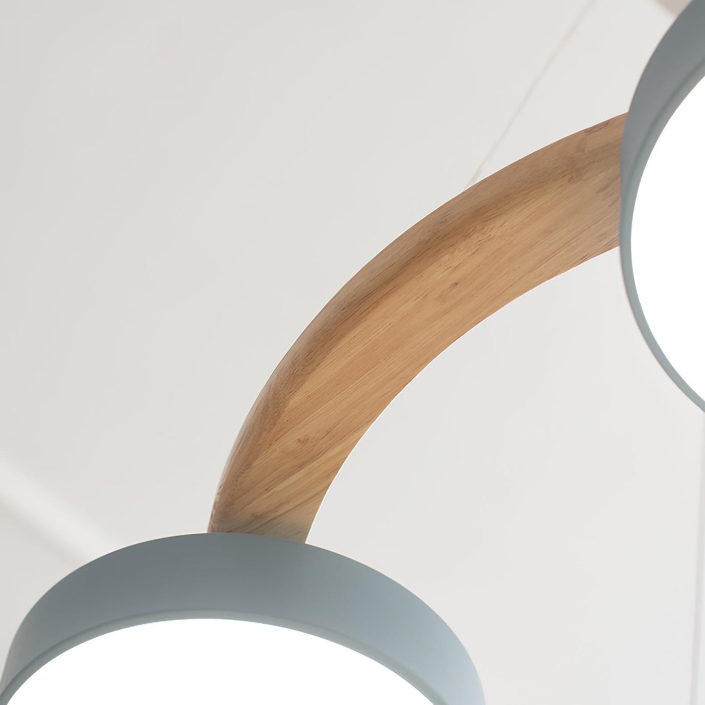 Naturaa | Nordic Wood and Metal Bird Design Chandelier