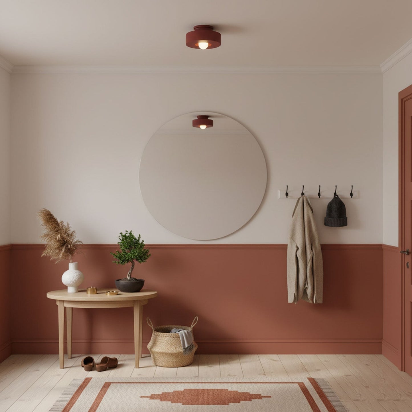 Zorvandra | Architectural Tiered Geometric Resin Ceiling Light