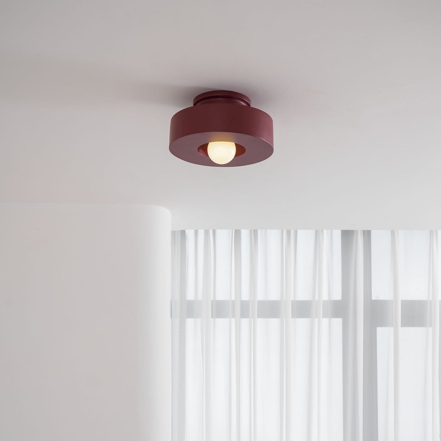 Zorvandra | Architectural Tiered Geometric Resin Ceiling Light