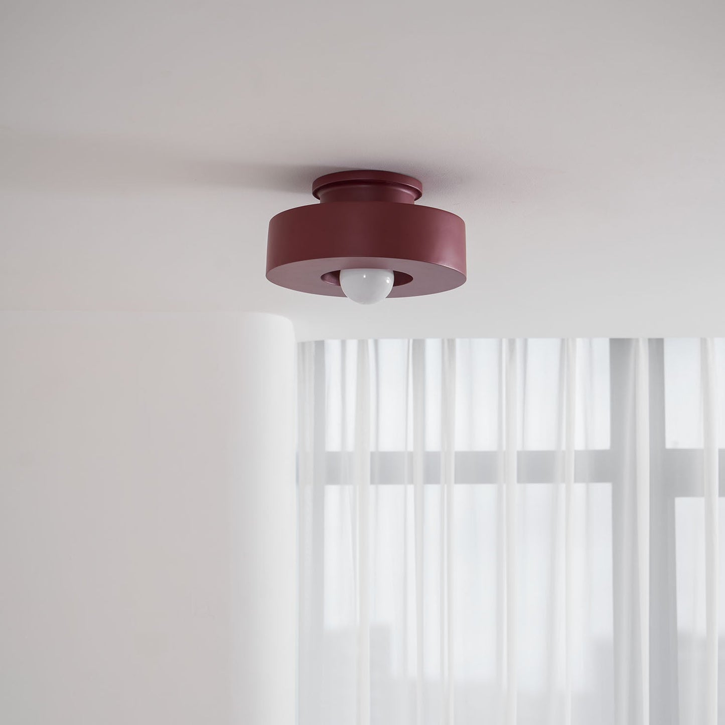 Zorvandra | Architectural Tiered Geometric Resin Ceiling Light