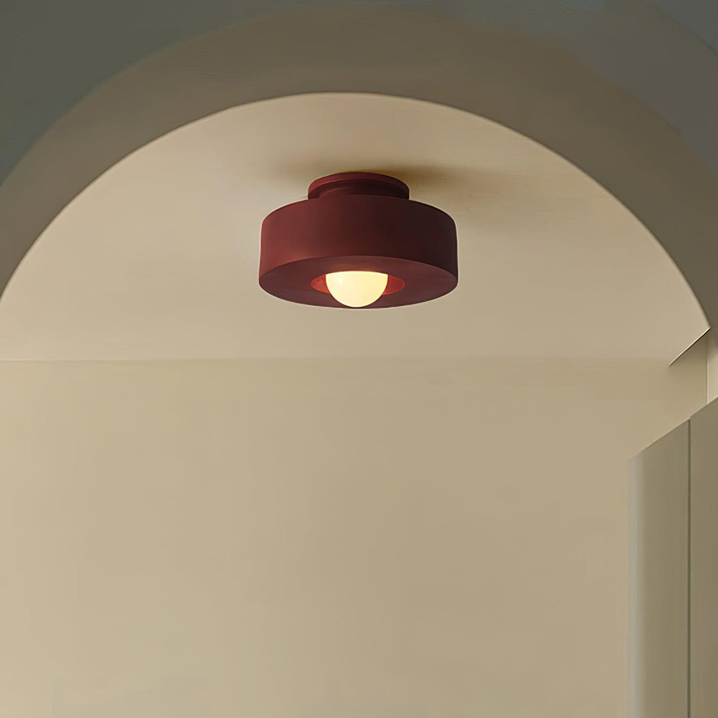 Zorvandra | Architectural Tiered Geometric Resin Ceiling Light