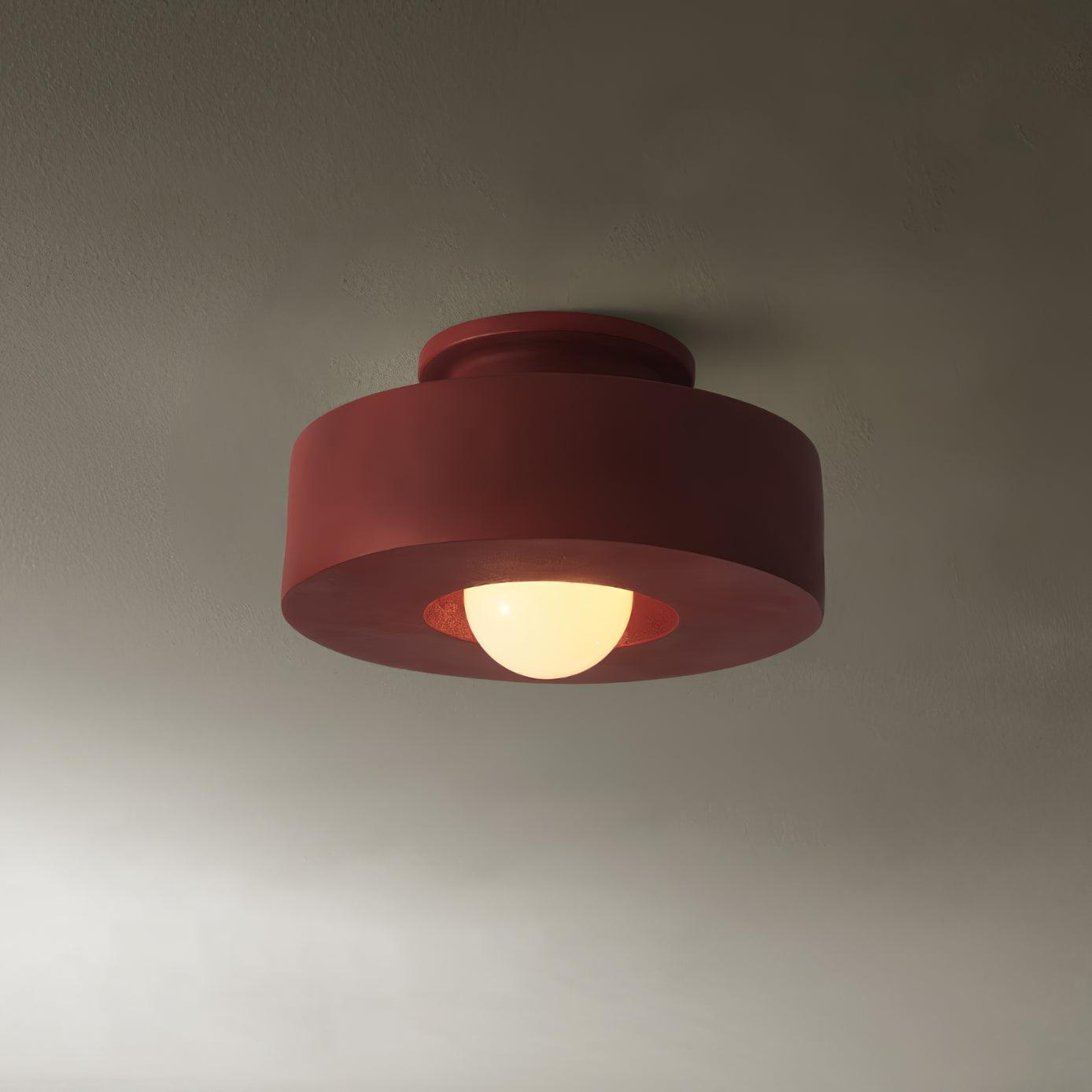 Zorvandra | Architectural Tiered Geometric Resin Ceiling Light